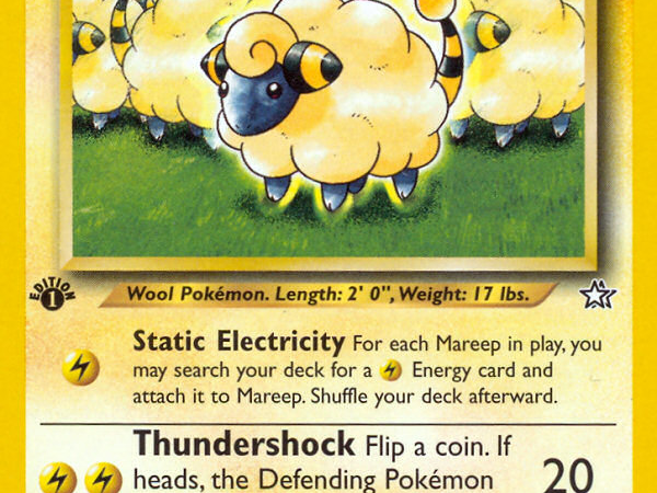 Mareep (65/111) [Neo Genesis 1st Edition]