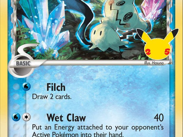 Mimikyu (SWSH136) (Delta Species) (Jumbo Card) [Sword & Shield: Black Star Promos]
