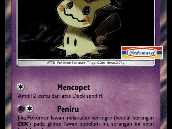 Mimikyu - 010/SM-P - NM - Indonesian Indomaret - Promo - Pokemon - B1-38