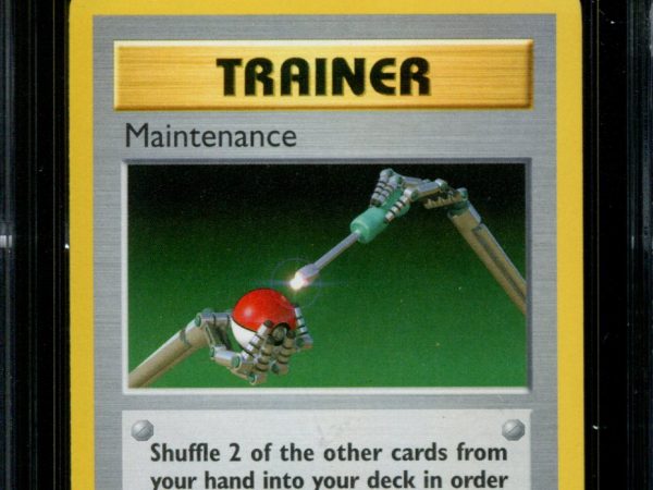 Maintenance - 1st Edition - 83/102 - CGC 9 - Base Set - Pokemon - 65055