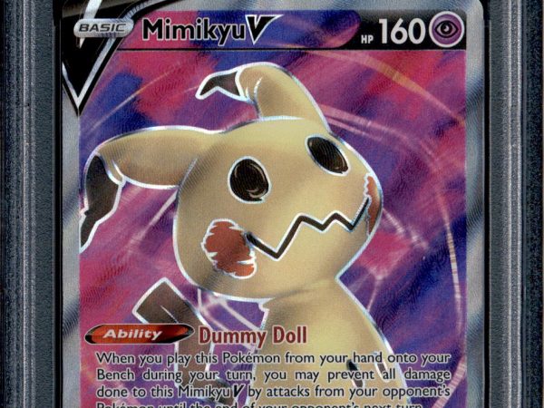 Mimikyu V - 148/163 - PSA 10 - Full Art - Battle Styles - Pokemon - 30216
