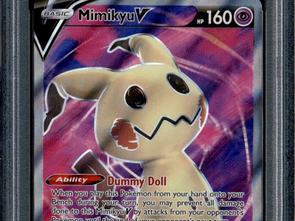 Mimikyu V - 148/163 - PSA 10 - Full Art - Battle Styles - Pokemon - 30219