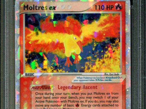 Moltres ex - 115/112 - PSA 10 - Ultra Rare - FRLG - Pokemon - 64933