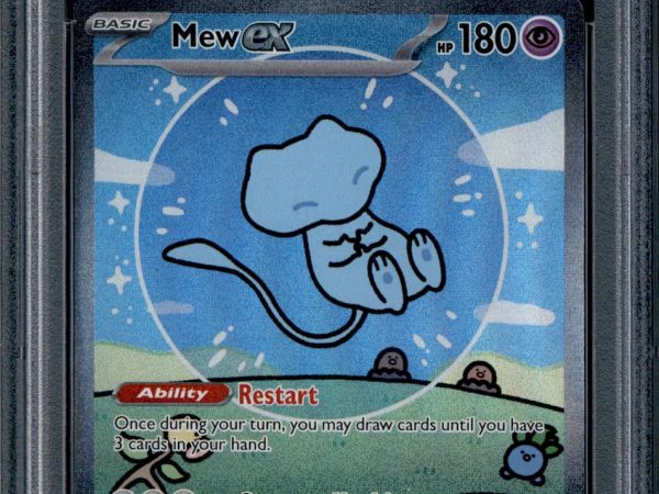 Mew ex - 232/091 - PSA 9 - SIR - Paldean Fates - Pokemon - 10689