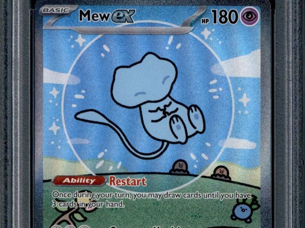 Mew ex - 232/091 - PSA 10 - SIR - Paldean Fates - Pokemon - 10688