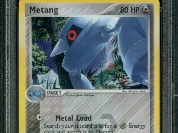Metang - 21/101 - PSA 8 - Reverse Holo - Hidden Legends - Pokemon - 80831