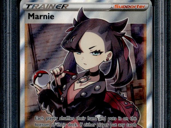 Marnie - 200/202 - PSA 9 - Full Art - Sword & Shield - Pokemon - 68770