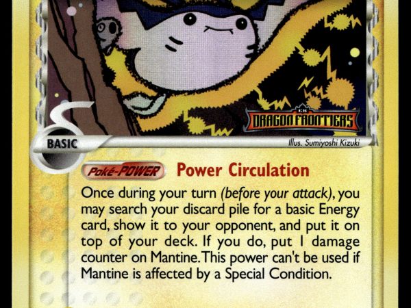Mantine - 20/101 - NM - Reverse Holo - Dragon Frontiers - Pokemon - A9-67