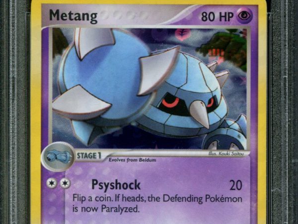 Metang - 43/101 - PSA 9 - Reverse Holo - Hidden Legends - Pokemon - 65005