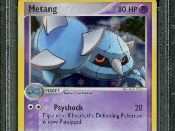 Metang - 43/101 - PSA 9 - Reverse Holo - Hidden Legends - Pokemon - 65004