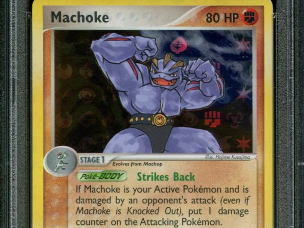Machoke - 41/101 - PSA 8 - Reverse Holo - Hidden Legends - Pokemon - 80914