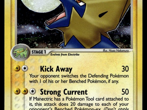 Manectric - 8/100 - NM - Holo - Crystal Guardians - Pokemon - A9-29