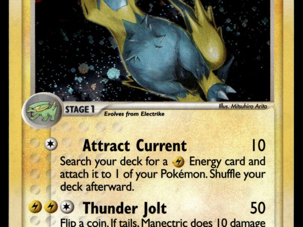 Manectric - 9/109 - NM - Holo - Ruby & Sapphire - Pokemon - A9-80