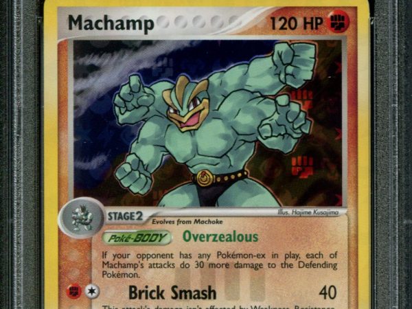 Machamp - 9/101 - PSA 9 - Reverse Holo - Hidden Legends - Pokemon - 80915