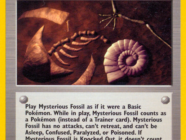 Mysterious Fossil (62/62) [Fossil 1st Edition]