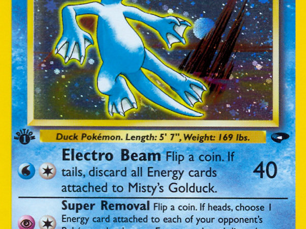 Misty's Golduck (12/132) [Gym Challenge 1st Edition]