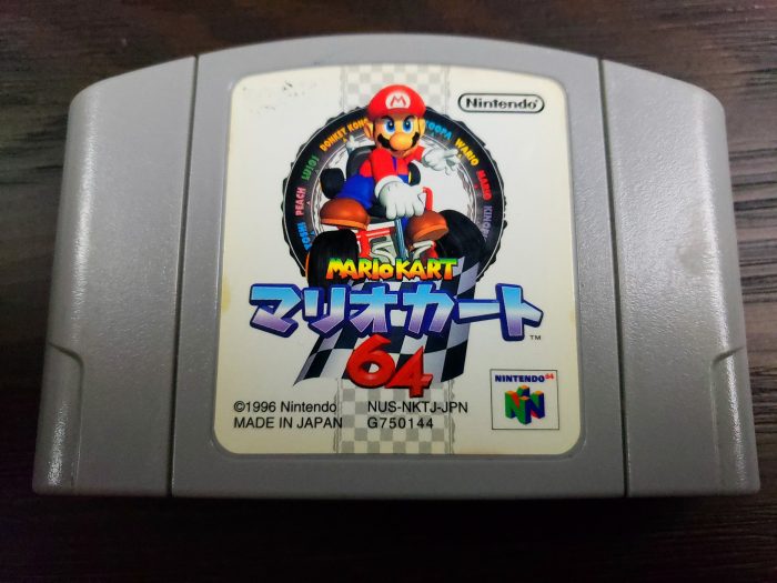 Mario Kart 64 - Loose Cart - Japanese - Nintendo 64 - Heavily Used