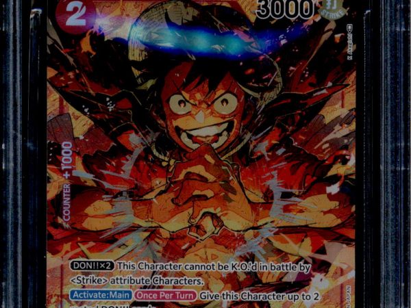 Monkey D. Luffy - OP01-024 - BGS 9.5 - Alt Art - Romance Dawn - One Piece - 09901