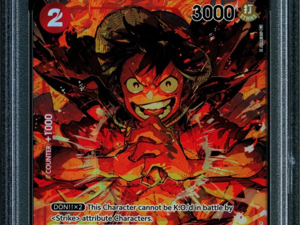 Monkey D Luffy - OP01-024 - PSA 10 - Alt Art - OP01 - One Piece - 61804
