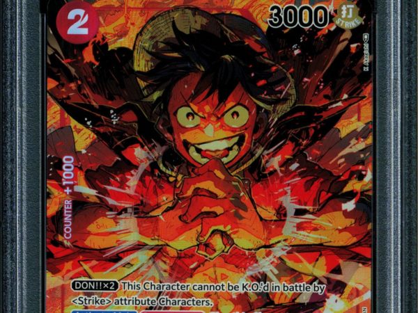Monkey D Luffy - OP01-024 - PSA 10 - Alt Art - OP01 - One Piece - 61808