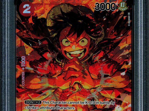 Monkey D Luffy - OP01-024 - PSA 10 - Alt Art - OP01 - One Piece - 61803