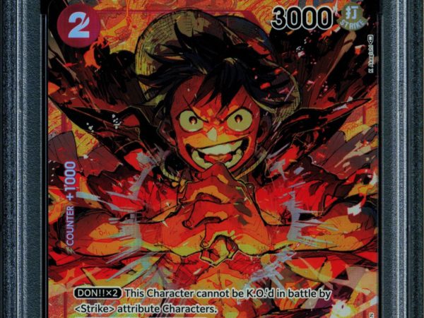 Monkey D Luffy - OP01-024 - PSA 10 - Alt Art - OP01 - One Piece - 61805