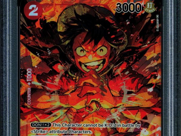 Monkey D Luffy - OP01-024 - PSA 10 - Alt Art - OP01 - One Piece - 61815