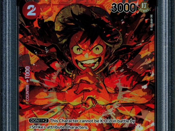Monkey D Luffy - OP01-024 - PSA 10 - Alt Art - OP01 - One Piece - 61812