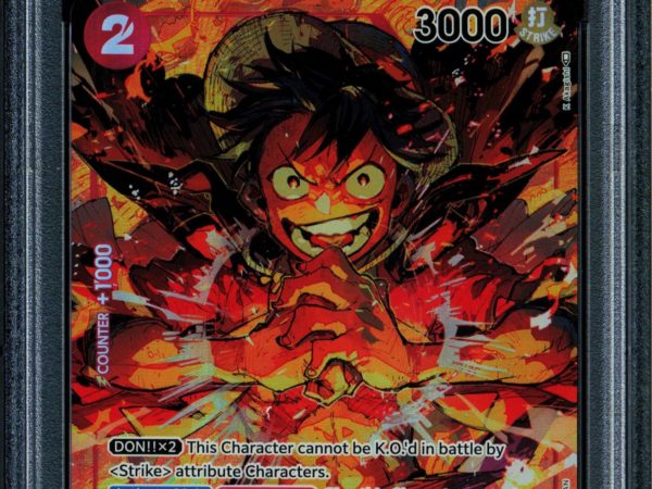 Monkey D Luffy - OP01-024 - PSA 10 - Alt Art - OP01 - One Piece - 61816