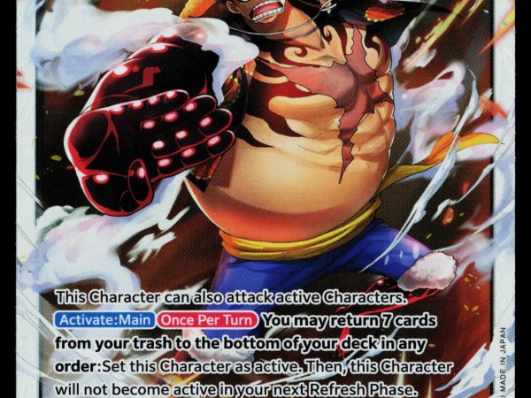 Monkey D. Luffy - OP04-090 - NM - Super Rare - English OP04 - One Piece TCG