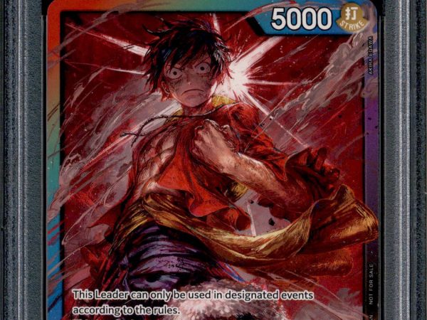 Monkey D Luffy - P - PSA 10 - Promo - English - One Piece - 656