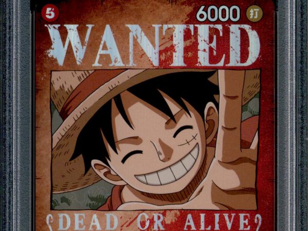 Monkey D Luffy - ST01-012 - PSA 10 - Wanted Alt - Japanese - One Piece - 65614