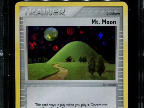 Mt. Moon - 94/112 - CGC 9 - FRLG - Reverse Holo - Pokemon - 5071