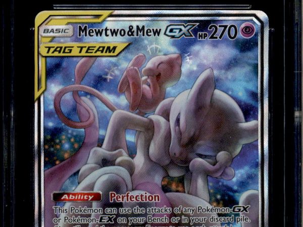 Mewtwo & Mew GX - SM191 - CGC 10 - Alt Art - Promo - Pokemon - 92188