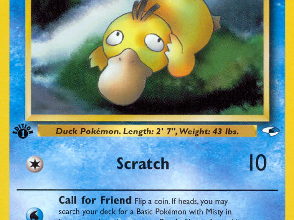Misty's Psyduck (54/132) [Gym Heroes 1st Edition]
