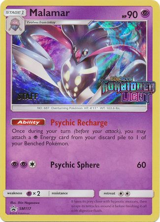 Malamar (Staff Prerelease Promo) [SM Black Star Promos]