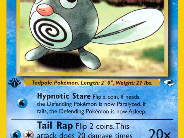 Misty's Poliwag (87/132) [Gym Heroes 1st Edition]