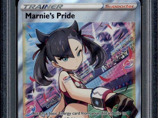 Marnie's Pride - 171/172 - PSA 10 - Full Art - Brilliant Stars - Pokemon - 76465