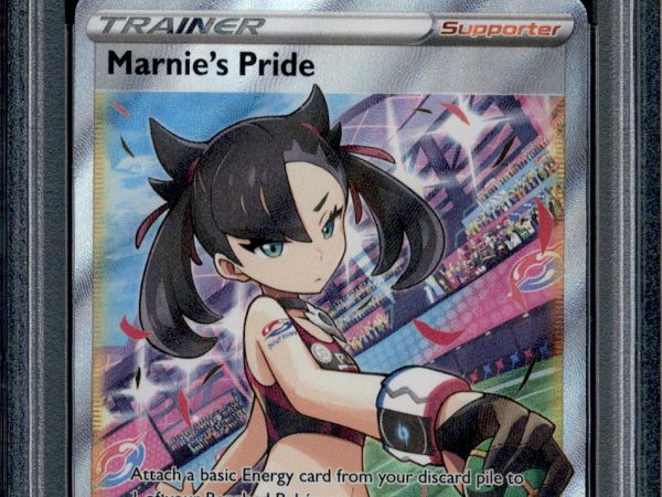 Marnie's Pride - 171/172 - PSA 10 - Full Art - Brilliant Stars - Pokemon - 76461