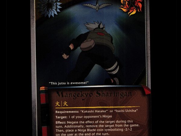 Mangekyo Sharingan - 459 - NM - 1st Edition - Foil - Naruto CCG - D4-241