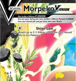 Morpeko V-UNION (SWSH215) [Sword & Shield: Black Star Promos]