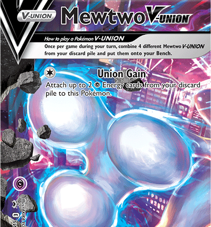 Mewtwo V-Union (SWSH159) [Sword & Shield: Black Star Promos]