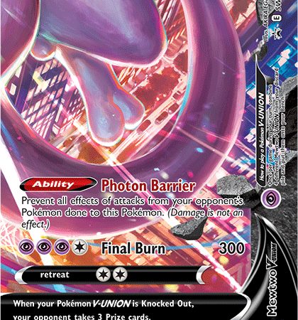 Mewtwo V-Union (SWSH162) [Sword & Shield: Black Star Promos]