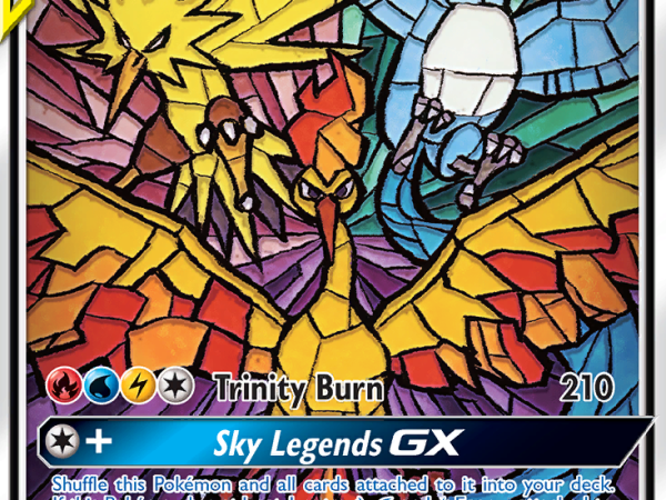 Moltres & Zapdos & Articuno-GX [SM Black Star Promos]