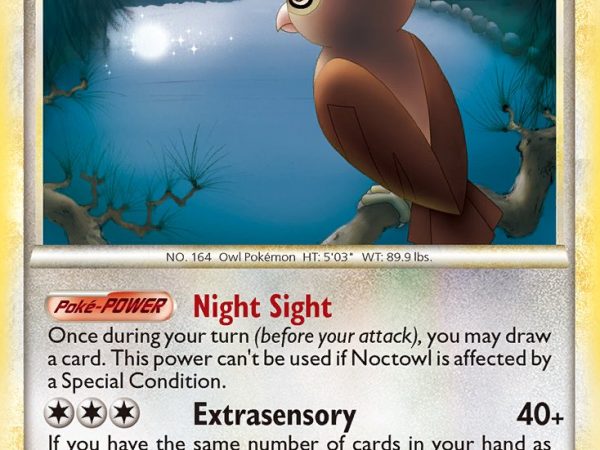 Noctowl (8/123) (Theme Deck Exclusive) [HeartGold & SoulSilver: Base Set]