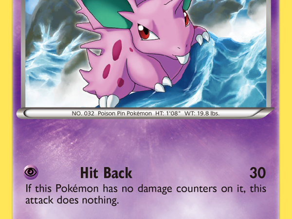 Nidoran (43/116) (Male) [Black & White: Plasma Freeze]