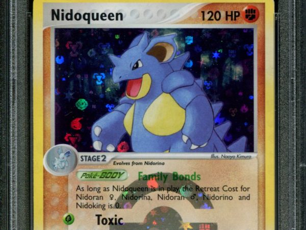 Nidoqueen - 9/112 - PSA 9 - Reverse Holo - FRLG - Pokemon - 80903
