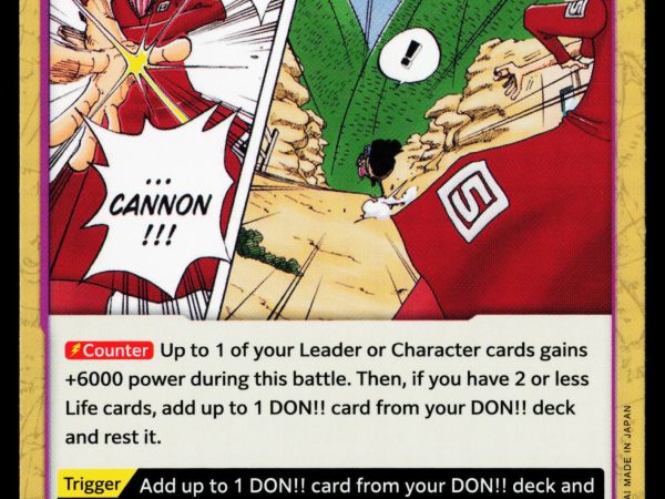 Nez-Palm Cannon - OP04-075 - NM - Uncommon - English OP04 - One Piece TCG
