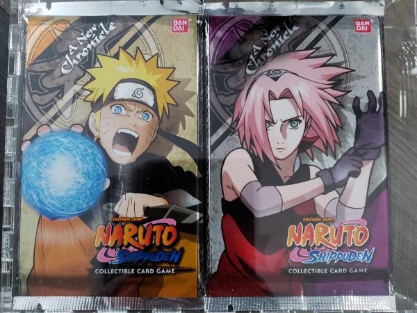 New Chronicles - Set 12 - Booster Pack Lot x28 Packs - Naruto CCG Card Game - Sealed