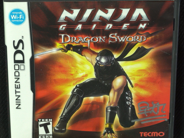 Ninja Gaiden Dragon Sword - Signed By Yosuke Hayashi - Nintendo World Launch Party - RARE